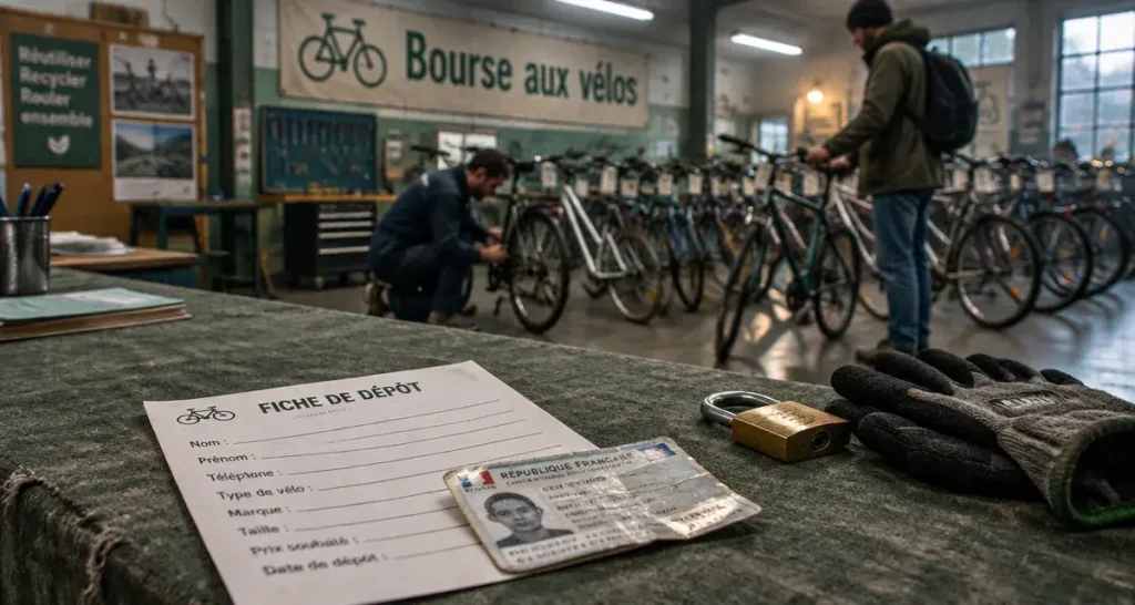 Bourse aux vélos : horaires avant dépôt ou achat