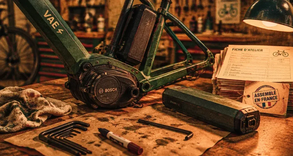 Vélo électrique français : marque tricolore ou assemblage réel en atelier
